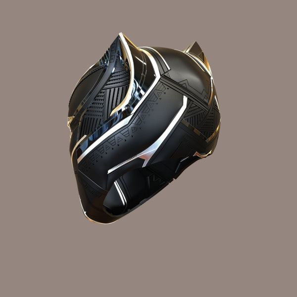 Black Panther Civil War Helmet 3D Model Ready to Print