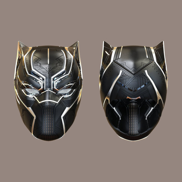 Black Panther Civil War Helmet 3D Model Ready to Print