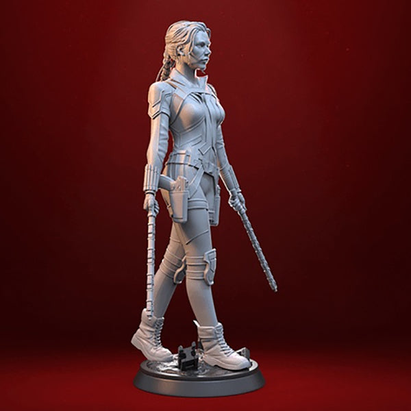 Black Widow 3D Model Ready to Print