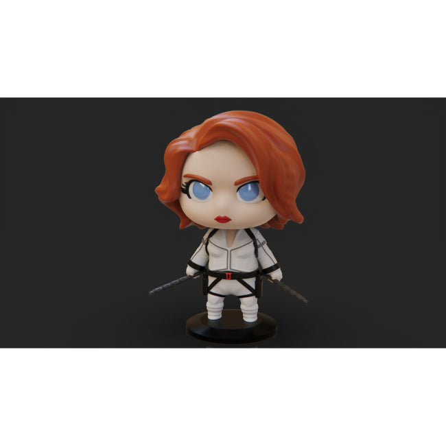 Black Widow 3D Model Ready to Print