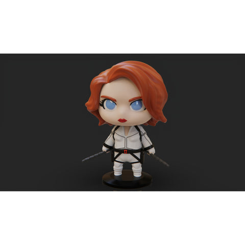 Black Widow 3D Model Ready to Print