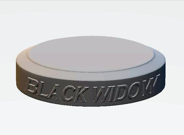 Black Widow 3D Model Ready to Print