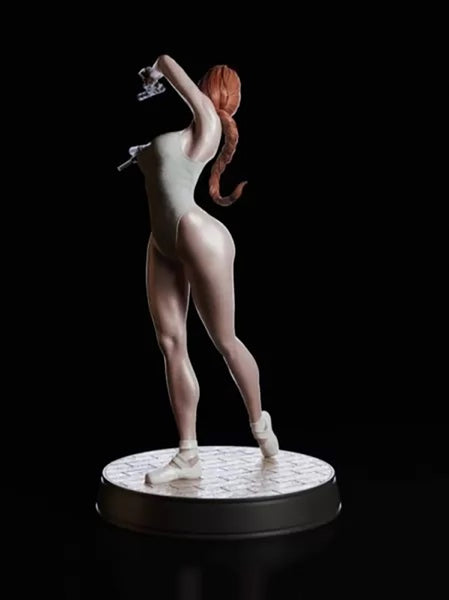Black Widow Dancer 3D Model Ready to Print