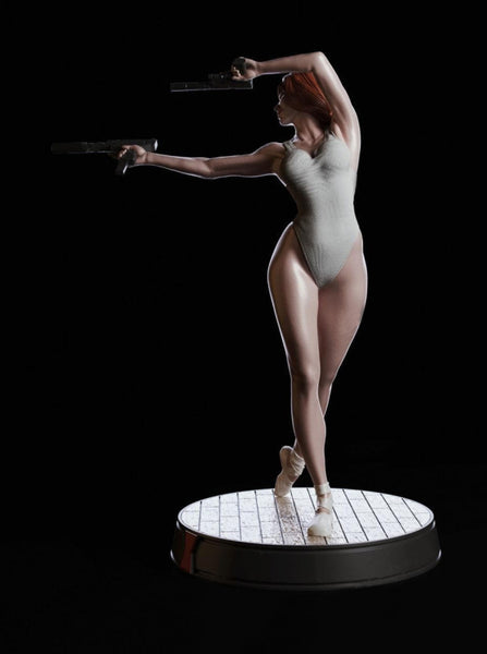Black Widow Dancer 3D Model Ready to Print