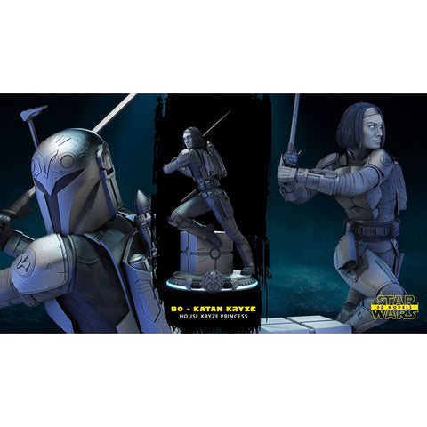Bo-Katan - Star Wars 3D Model Ready to Print