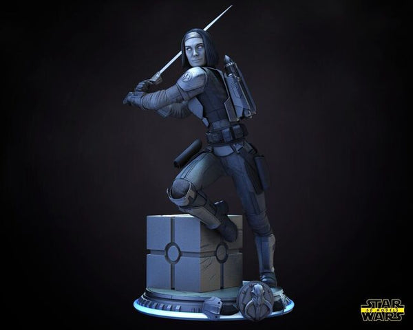 Bo-Katan - Star Wars 3D Model Ready to Print