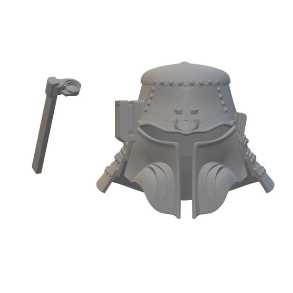 Boba Fett Samurai Helmet 3D Model Ready to Print
