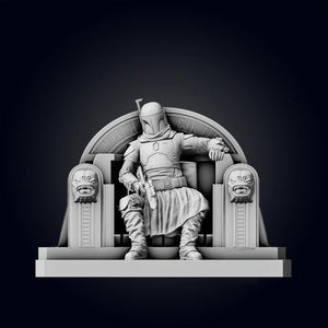 Boba Fett - Star Wars 3D Model Ready to Print