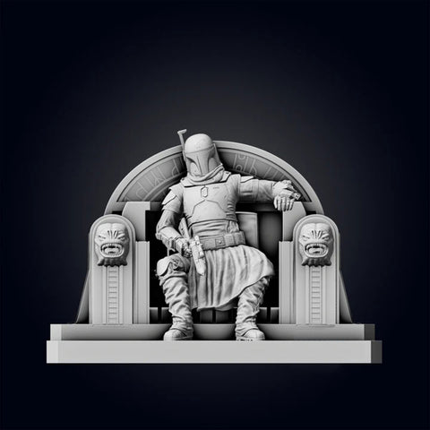 Boba Fett - Star Wars 3D Model Ready to Print