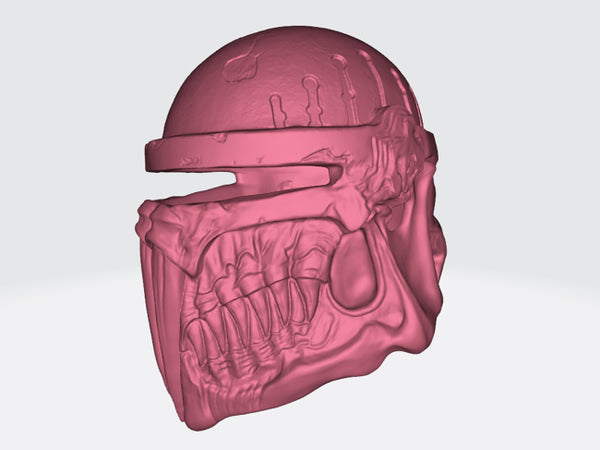 Boba Fett Skull Helmet STL 3D Print Files