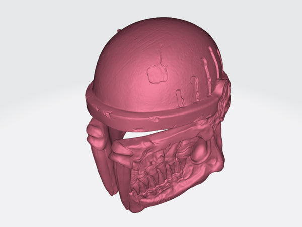 Boba Fett Skull Helmet STL 3D Print Files
