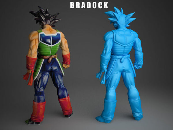 Bradock Dragon Ball Z 3D Model Ready to Print