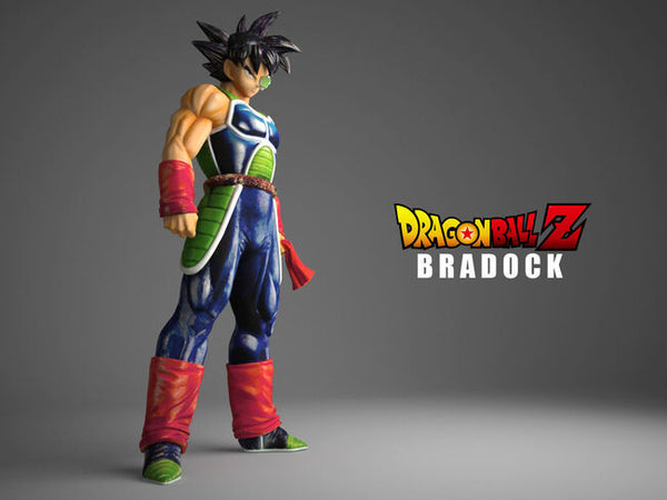 Bradock Dragon Ball Z 3D Model Ready to Print