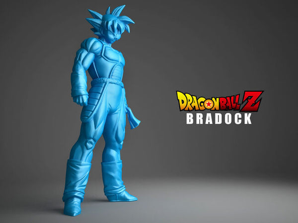 Bradock Dragon Ball Z 3D Model Ready to Print