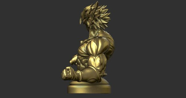 Broly Bust - Dragon Ball FighterZ 3D Model Ready to Print