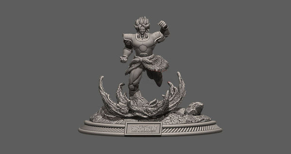 Broly Diorama 3D Model Ready to Print