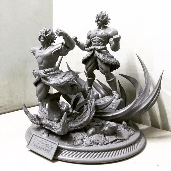 Broly Diorama 3D Model Ready to Print