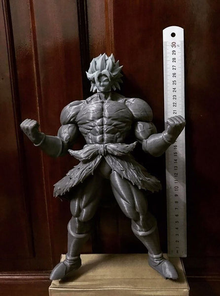 Broly Diorama 3D Model Ready to Print