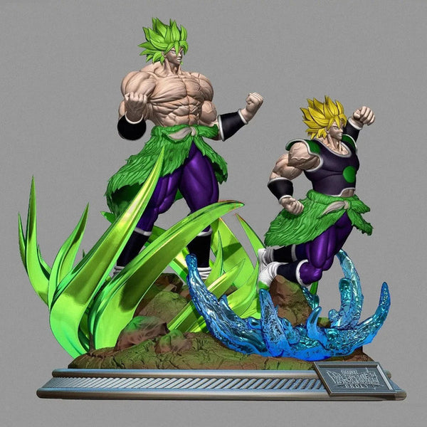 Broly Diorama 3D Model Ready to Print
