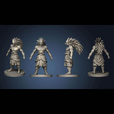 Broly - Dragon Ball Z 3D Model Ready to Print