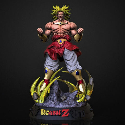 Broly Dragon Ball Z 3D Model Ready to Print