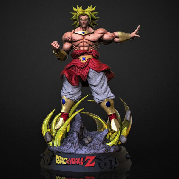 Broly Dragon Ball Z 3D Model Ready to Print