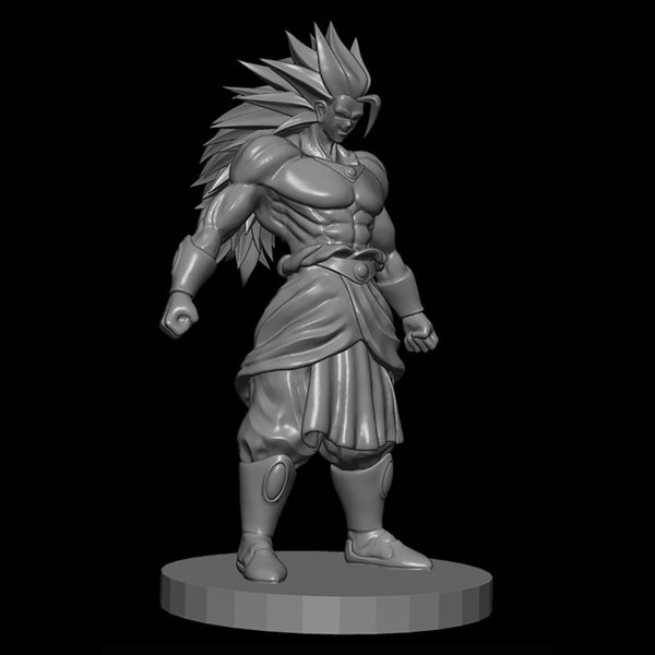 Broly - Dragon Ball Z 3D Model Ready to Print