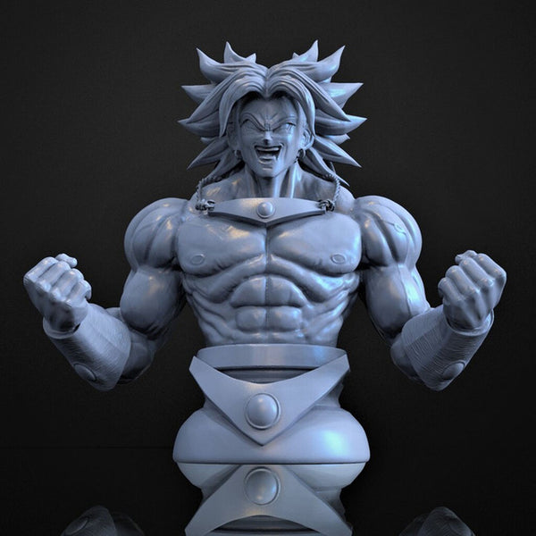 Broly Dragon Ball Z 3D Model Ready to Print