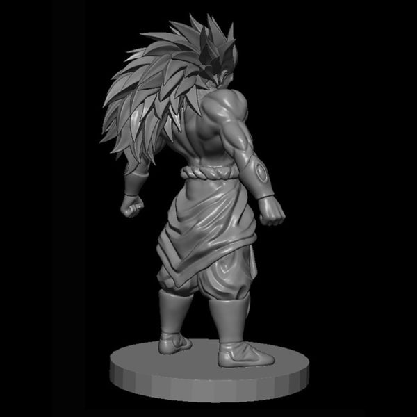 Broly - Dragon Ball Z 3D Model Ready to Print