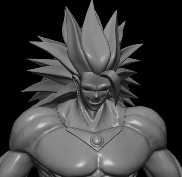 Broly - Dragon Ball Z 3D Model Ready to Print