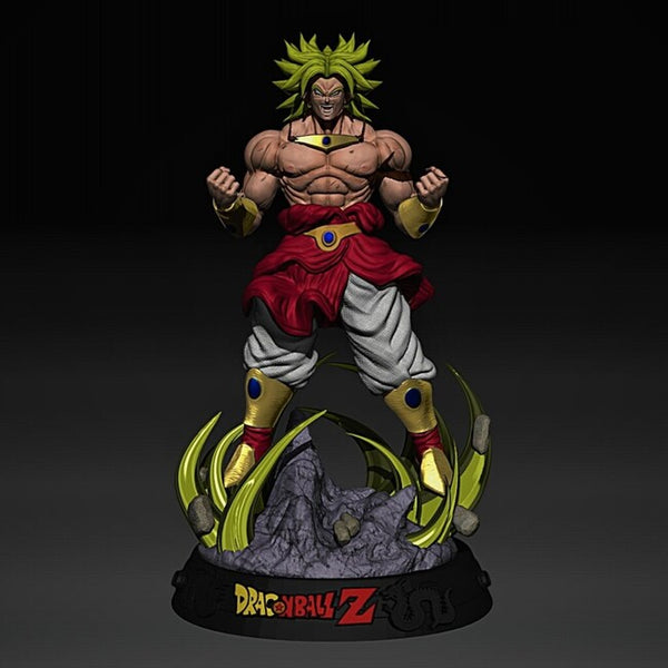 Broly Dragon Ball Z 3D Model Ready to Print