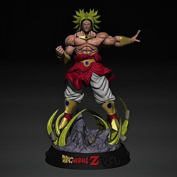 Broly Dragon Ball Z 3D Model Ready to Print