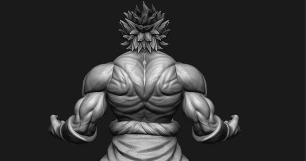 Broly - Dragonball FighterZ 3D Model Ready to Print