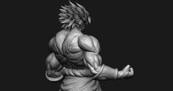 Broly - Dragonball FighterZ 3D Model Ready to Print