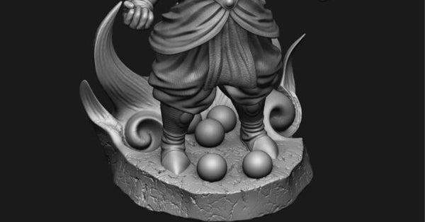 Broly - Dragonball FighterZ 3D Model Ready to Print