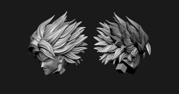 Broly - Dragonball FighterZ 3D Model Ready to Print