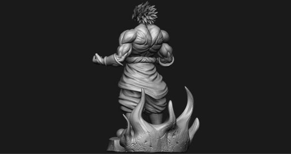 Broly - Dragonball FighterZ 3D Model Ready to Print