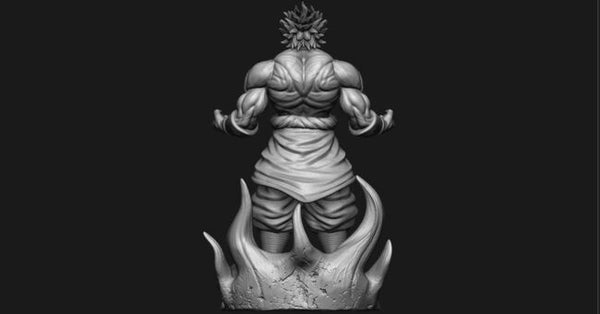 Broly - Dragonball FighterZ 3D Model Ready to Print