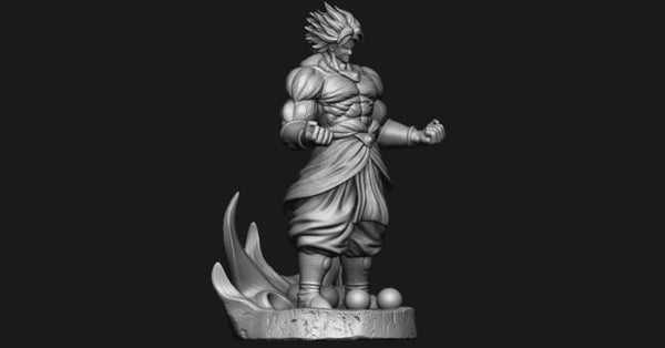 Broly - Dragonball FighterZ 3D Model Ready to Print