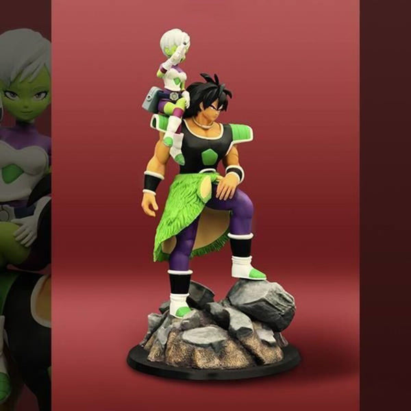 Broly and Chirai 3D Model Ready to Print