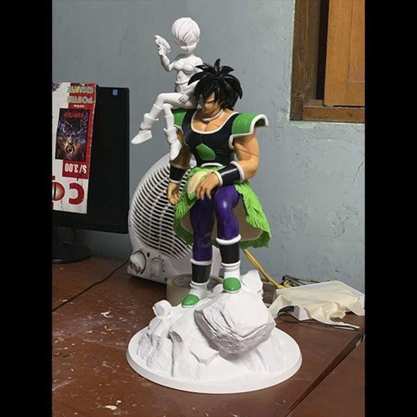 Broly and Chirai 3D Model Ready to Print