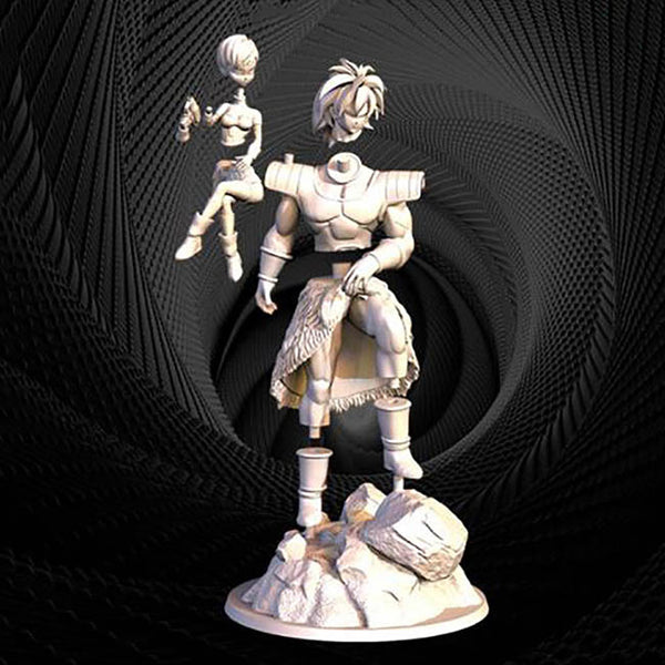 Broly and Chirai 3D Model Ready to Print