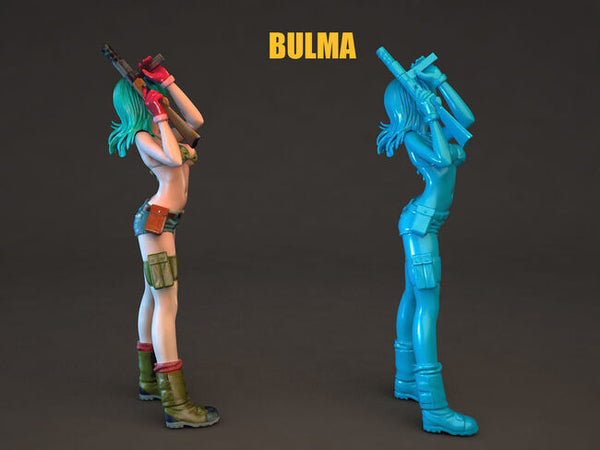 Bulma Dragon Ball 3D Model Ready to Print
