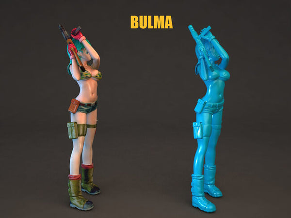 Bulma Dragon Ball 3D Model Ready to Print