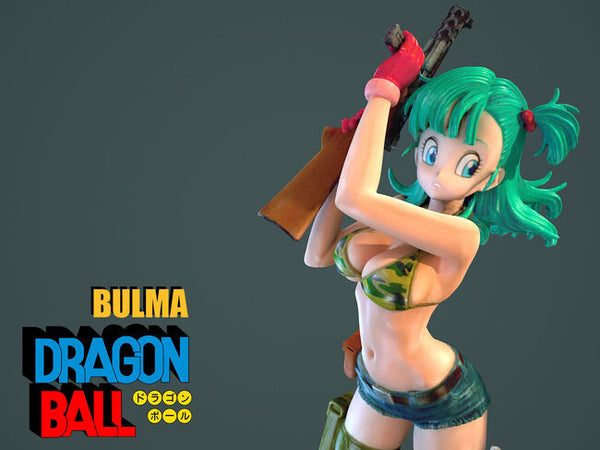 Bulma Dragon Ball 3D Model Ready to Print