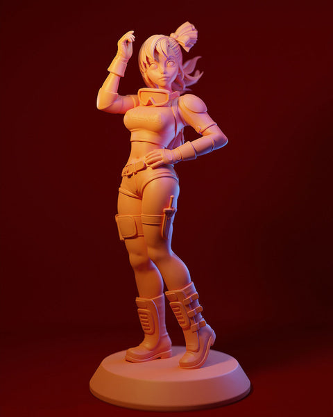 Bulma - Dragon Ball 3D Model Ready to Print