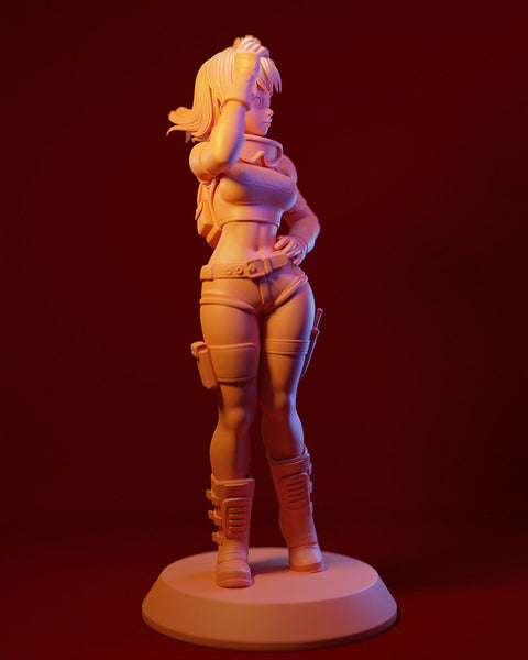Bulma - Dragon Ball 3D Model Ready to Print