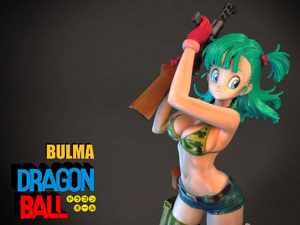 Bulma Dragon Ball 3D Model Ready to Print
