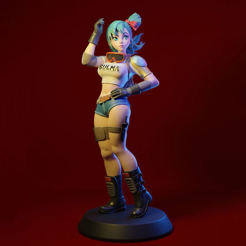 Bulma - Dragon Ball 3D Model Ready to Print