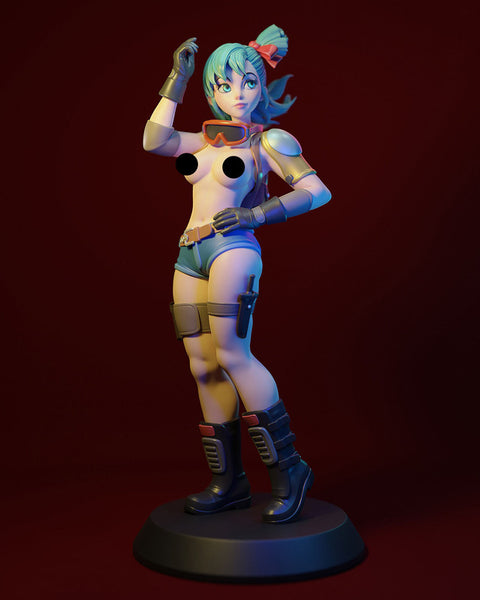 Bulma - Dragon Ball 3D Model Ready to Print
